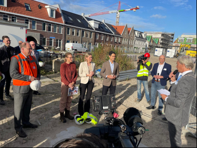 Rob Jetten in Waterfront: Harderwijk als voorbeeld voor versnelling woningbouw