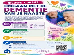 Cursus ‘Omgaan met dementie van je naaste’ in Odensehuis Harderwijk
