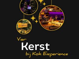 Vier kerst bij Kok Experience Harderwijk en Lelystad