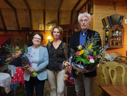 Euodia zet twee jubilarissen in het zonnetje tijdens jaarlijkse feestavond