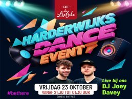 Harderwijks Dance Event bij Café de Liefde! 