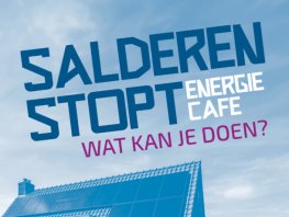 Salderen stopt: wat kun je doen? Endura organiseert gratis Energiecafé