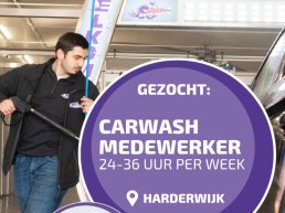 Vacature: Carwash Medewerker bij Niels Autowas in Harderwijk